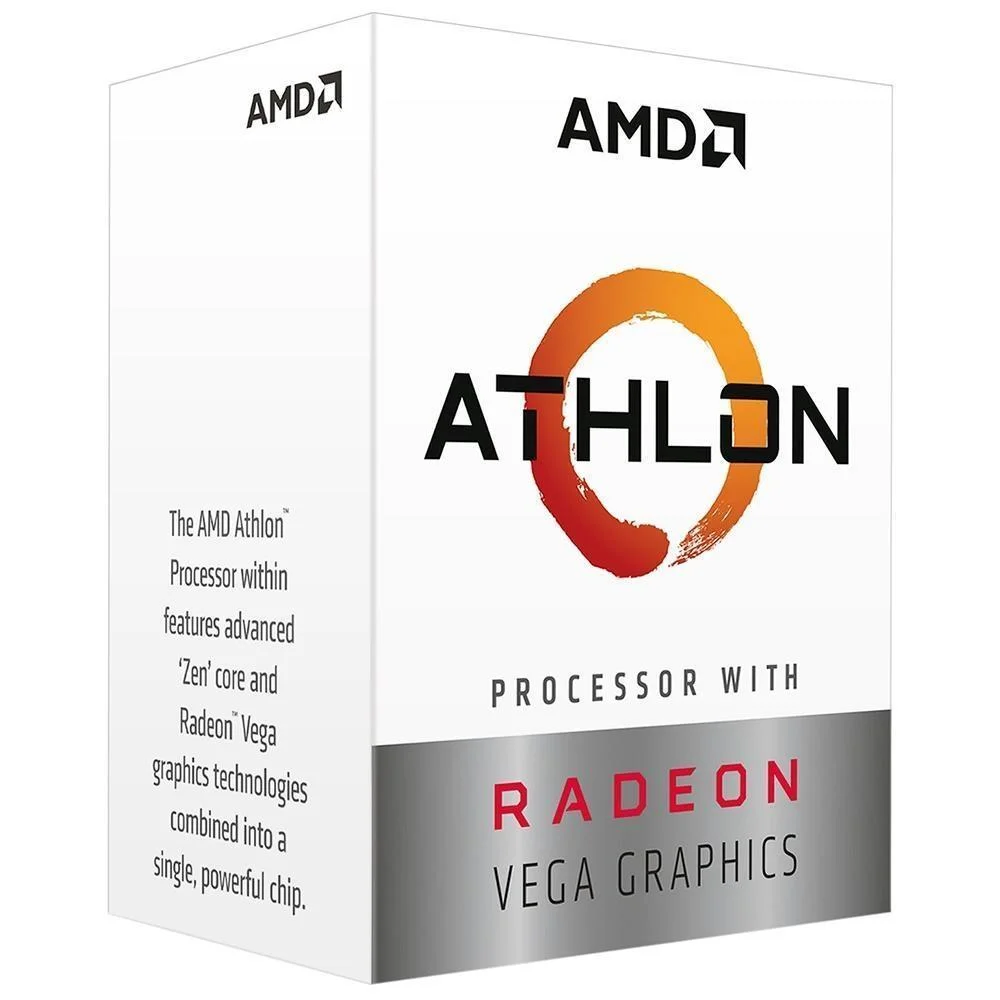 PC Home Office Amd Athlon 3000G, 8GB, SSD 240GB, Vega 3 W11- Wi-fi - view 2