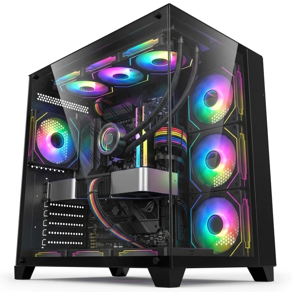 PC Gamer Aquario ASUS TUF B550 Amd Ryzen 7 5700x, RTX 5060 Ti, 32gb Ram, Nvme 1TB, W11