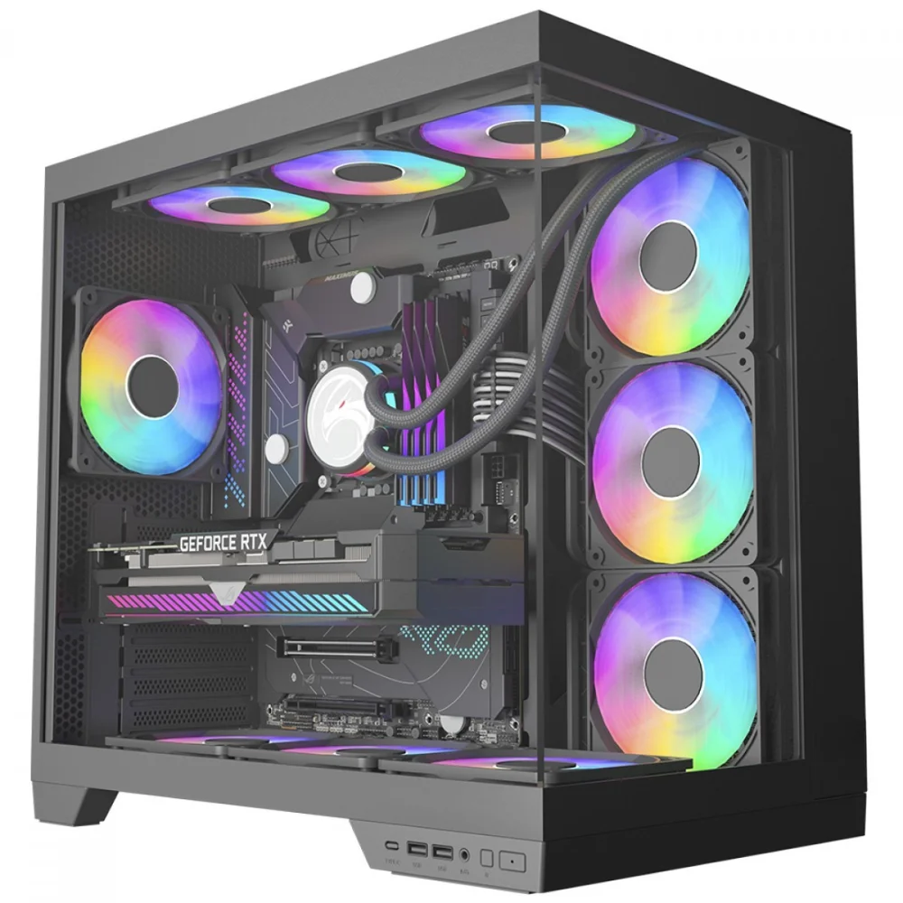PC Gamer  Amd Ryzen 5 9600x, RTX 5060 Ti, 32gb Ddr5, Nvme 1TB, W11 WC - Balão.info Games