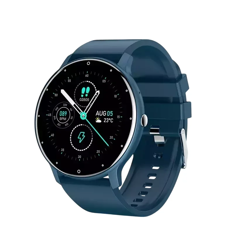 Smartwatch Lige Bw0223 Á Prova D´água Azul.