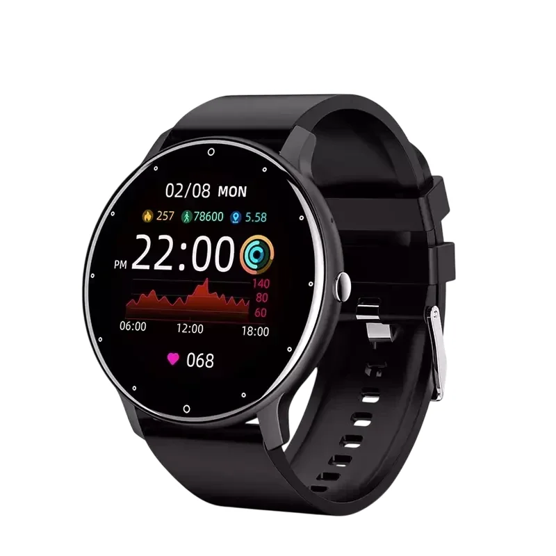Smartwatch Lige Bw0223 Á Prova D´água Preto.