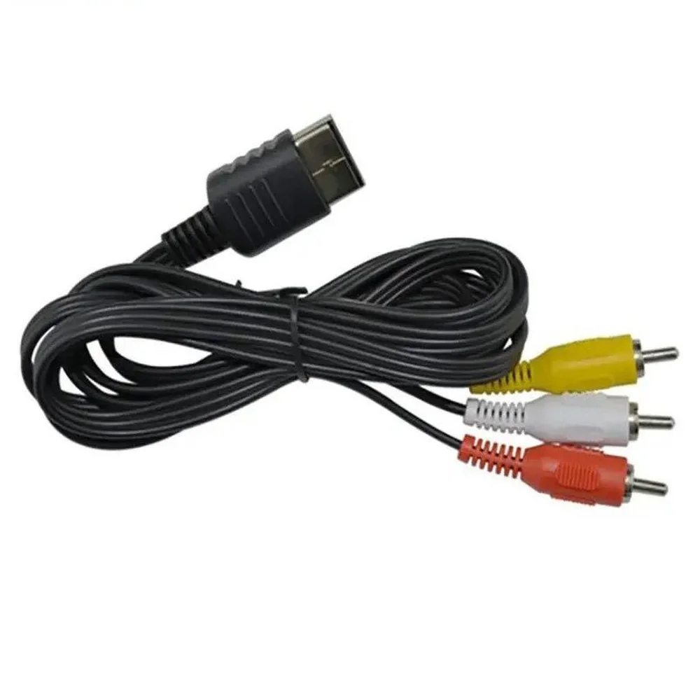 Imagem 1 de 5 do produto Cabo Av Rca Para Dreamcast / Cabo 3 Cores Para Sega Dreamcast
