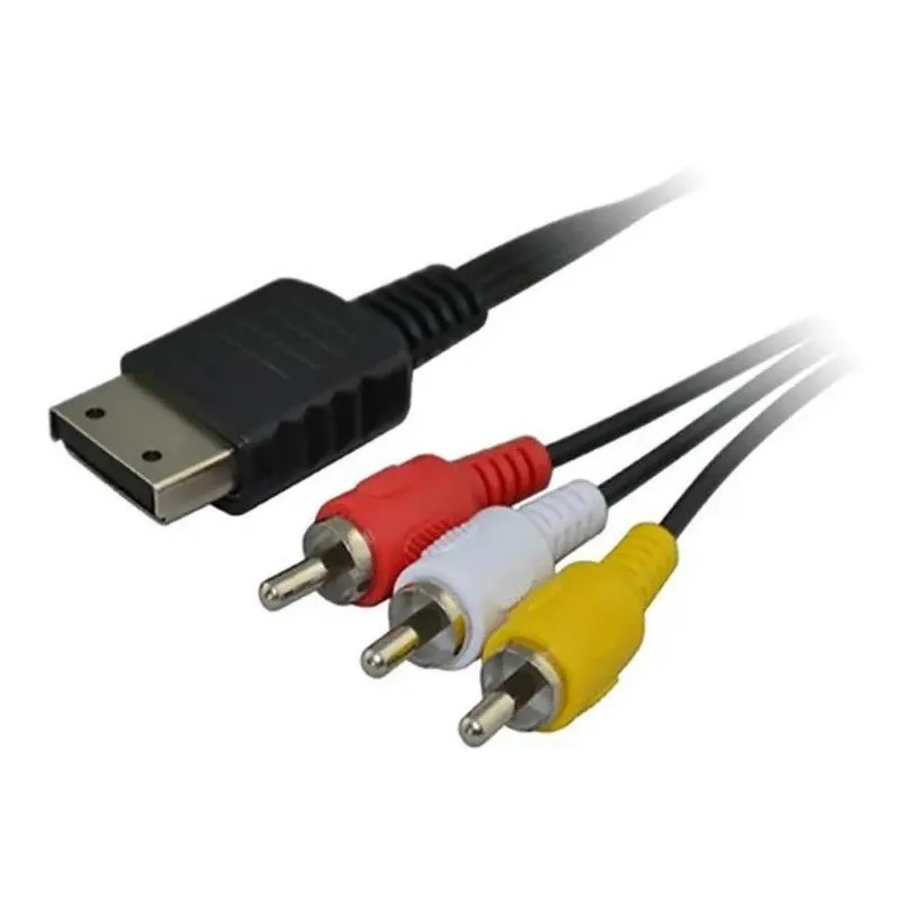 Imagem 4 de 5 do produto Cabo Av Rca Para Dreamcast / Cabo 3 Cores Para Sega Dreamcast