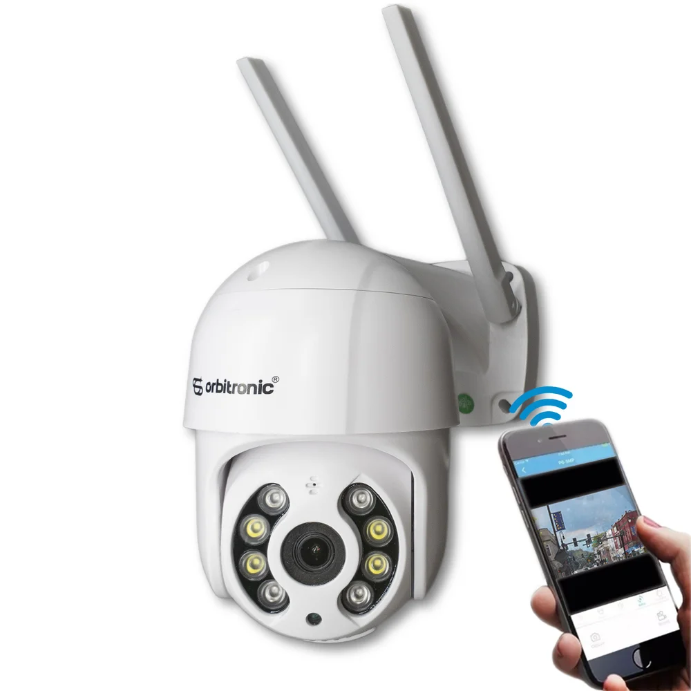 Câmera Externa Segurança Ip Infravermelho Wifi Hd Orb776 Orbitronic