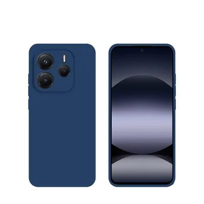 Capa Protetora Para Redmi Note 14, Azul