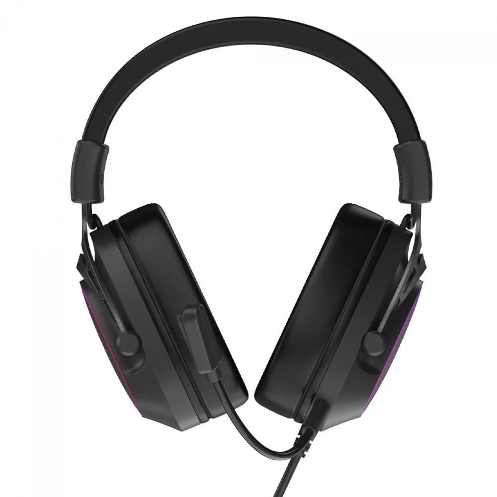 Imagem 3 de 5 do produto Headset Gamer Superframe Sound, Surround 7.1, Drivers De 50mm, RGB, Usb, Black, Sf-hs-sd7cr3b