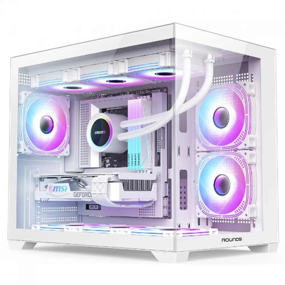 PC Gamer Aquário Intel Core I5 12400F, RTX 5060, 32gb Ram, SSD Nvme 1TB, Water Cooler, W11 - Balão.info Games