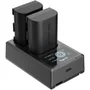 Carregador Duplo Smallrig 3821 Com Duas Baterias Lp-e6nh