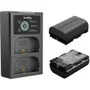 Carregador Duplo Smallrig 3821 Com Duas Baterias Lp-e6nh