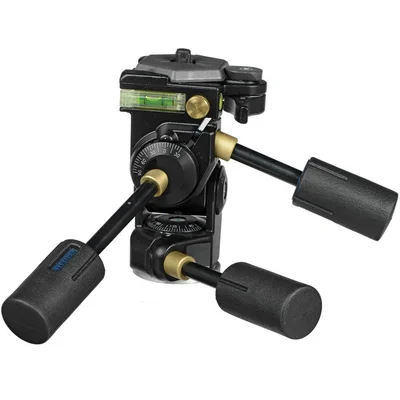 Cabeça Pan-tilt De Três Eixos Manfrotto 229 3d Super Pro - Suporta Até 12 Kilos