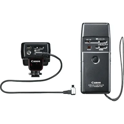 Kit De Disparador Remoto Sem Fio Profissional Canon Lc-5