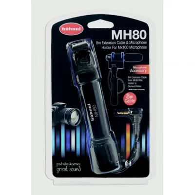 Suporte Para Microfone Hähnel Mh80 Com Cabo Extensor De 8 Metros