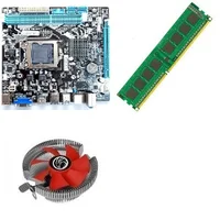 Kit Pl Mãe H61 +  Memoria 4 Gb Ddr3 + Cooler