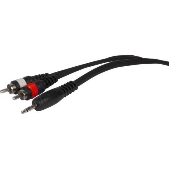 Imagem 4 de 5 do produto Cabo De Áudio Player P2 X Rca 5m Preto Hayonik