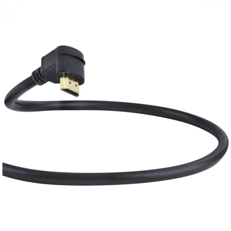 Imagem 4 de 4 do produto Cabo HDMI 2.0 4k Ultra Hd 3d Conexao Ethernet Conectores 90° 2 Metros - H20b90-2