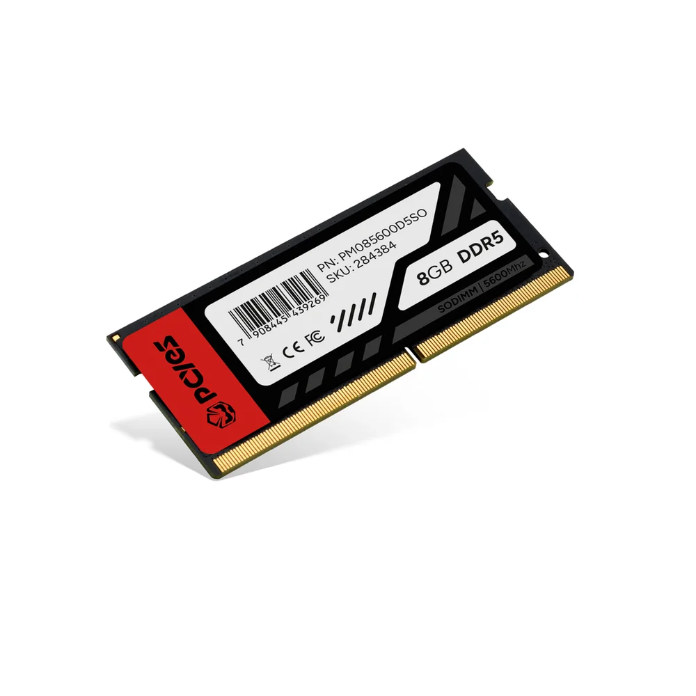 Imagem 3 de 5 do produto Memoria Notebook   8GB Ddr5 5600 Cl40 1.25v Soddim Pm085600d5so PCyes