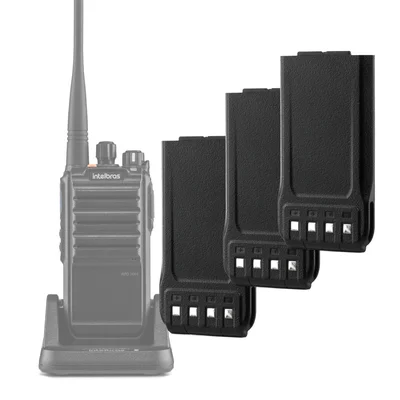 3 Bateria Ab7000   Radiocomunicador Intelbras Rpd7000