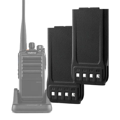 2 Bateria Ab7000   Radiocomunicador Intelbras Rpd7000
