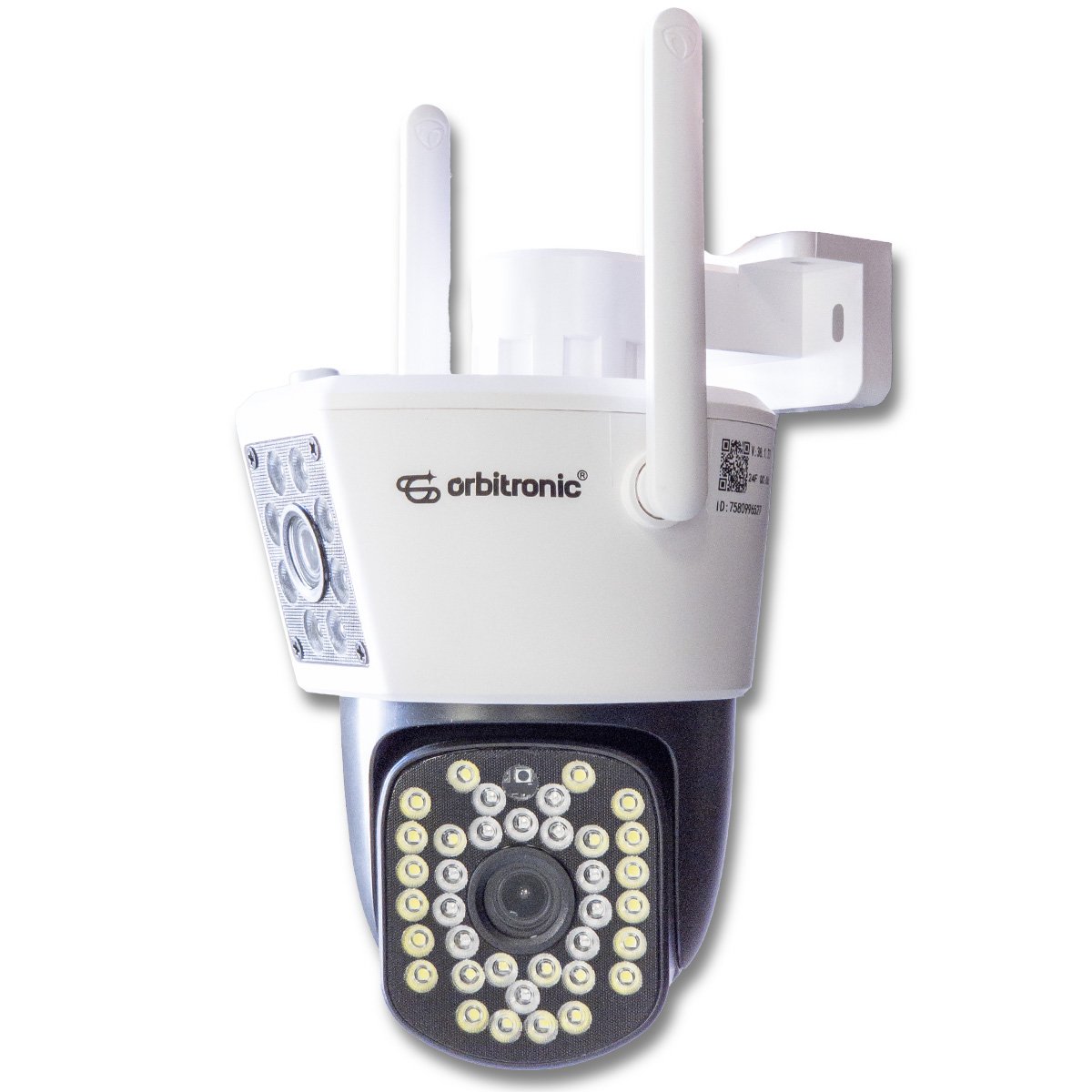Câmera Externa  Lente Dupla Segurança  Ip Infravermelho Wifi Hd Orb793 Orbitronic
