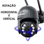 Câmera Externa Segurança Ip Infravermelho Wifi Hd Cor Preta Orb776black Orbitronic