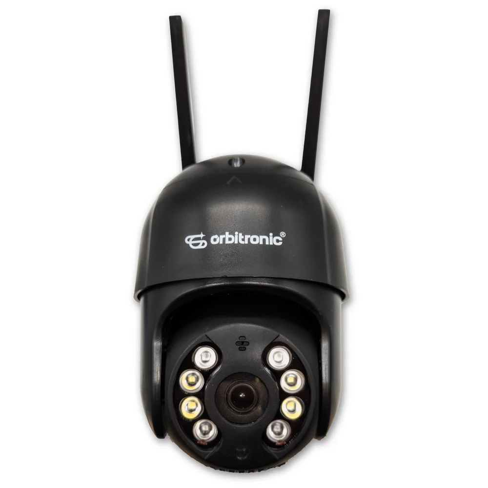 Câmera Externa Segurança Ip Infravermelho Wifi Hd Cor Preta Orb776black Orbitronic