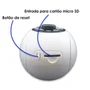 Camera Segurança Panoramica Lampada Wifi Espia C/rastreio Orb777 Orbitronic