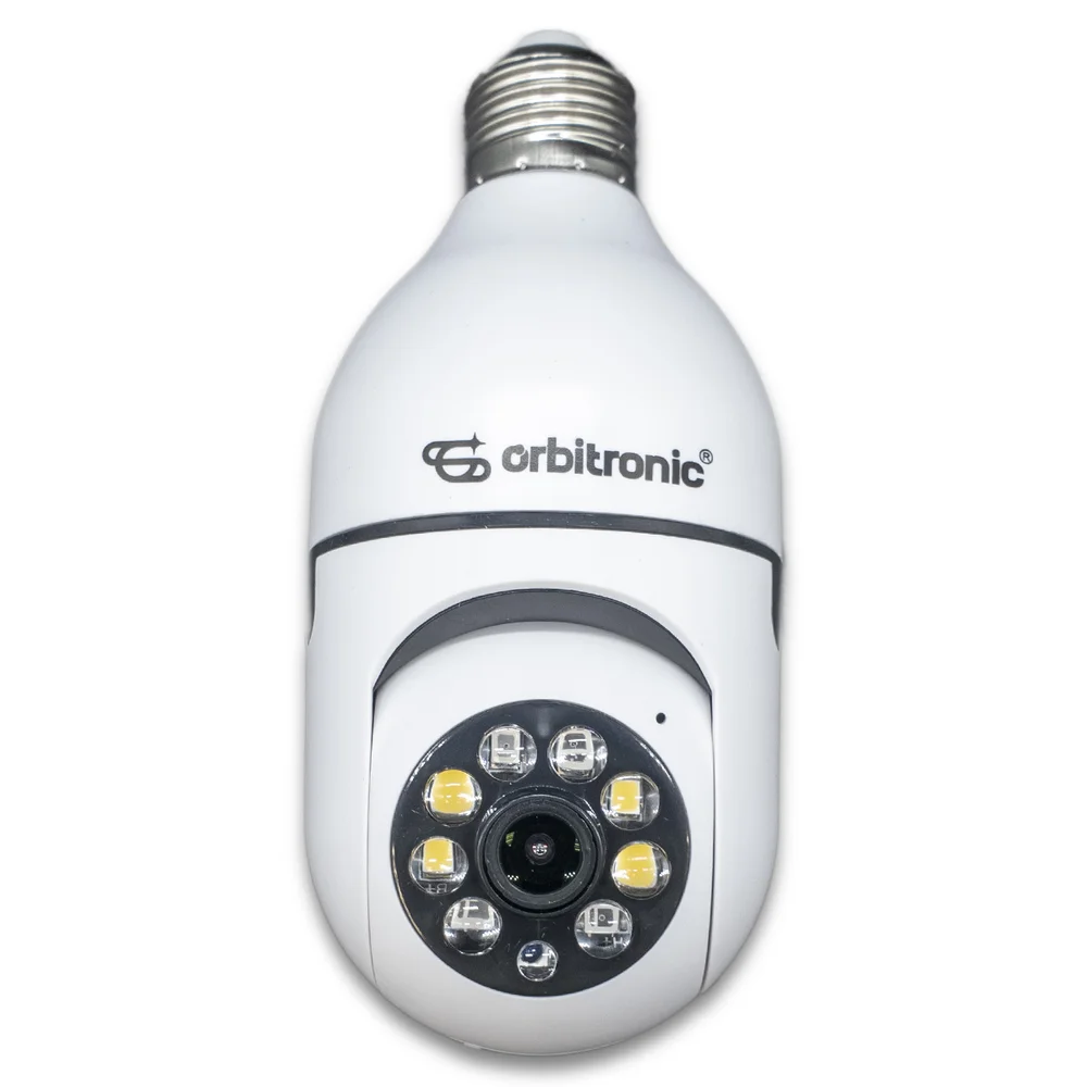 Camera Segurança Panoramica Lampada Wifi Espia C/rastreio Orb777 Orbitronic Camera Segurança Panoramica Lampada Wifi Espia C/rastreio Orb777 Orbitronic