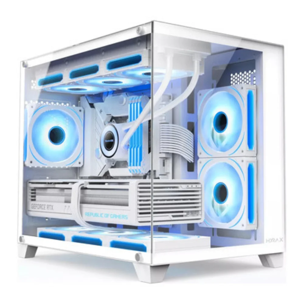 PC Gamer Aquário Amd Ryzen 5 5600, B550m, RTX 3060 12gb, 16gb Ram, SSD Nvme 1TB, Wc W11 - Balão.info Games