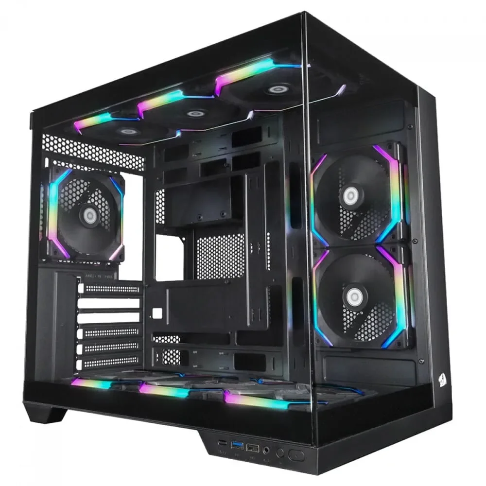 PC Gamer Aquário Amd Ryzen 5 7600, RTX 5060 Ti, 32gb Ddr5, SSD Nvme 2TB, Water Cooler, W11 - view 2