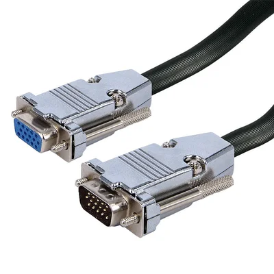 Extensão Vga Blindado Pontas Metálicas - 12 Metros