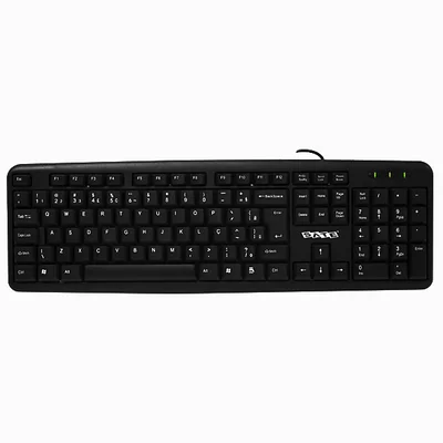 Teclado Satellite Ak-910 Portugues Usb - Preto