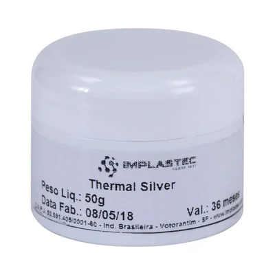 Pasta Termica Thermal Silver  50g  Implastec