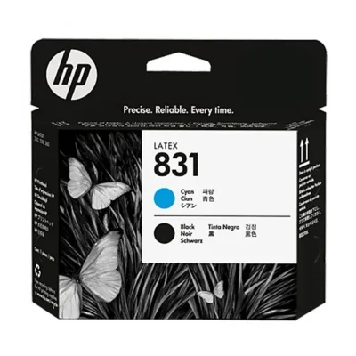 Cabeça De Impressão Hp 831 Cz677a Cian Black