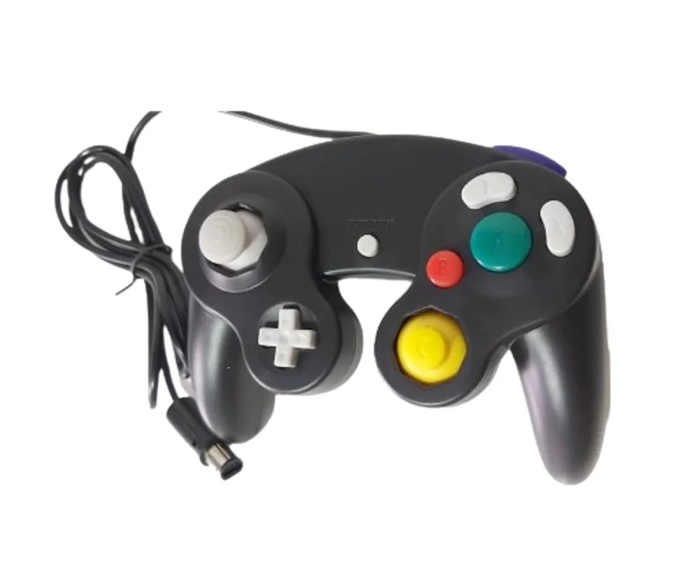 Imagem 3 de 4 do produto Controle Joystick com Fio Compativel Nintendo Wii e GameCube