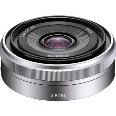 Lente Sony E 16mm F/2.8 Sel16f28 Br