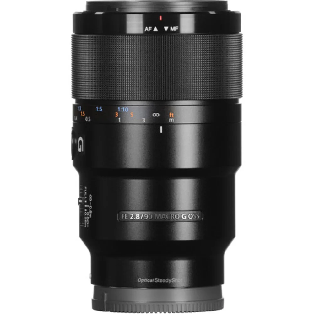 ☆良品☆ SONY SEL90M28G FE 90mm F2.8 Macro G Sony SEL90M28G FE 90 mm f/2.8-22 Lente Macro G OSS Standard-Prime
