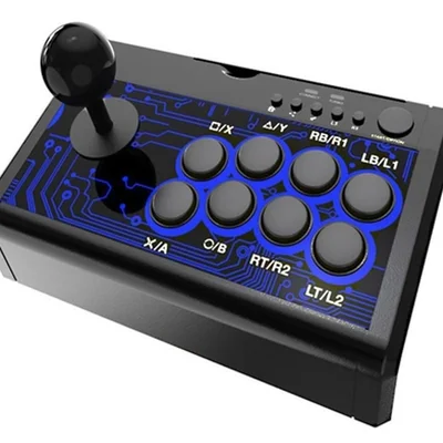 Controle Jogos Arcade Fliperama Compativel Playstation 3 Playstation 4 Xbox 360 Nintendo Switch