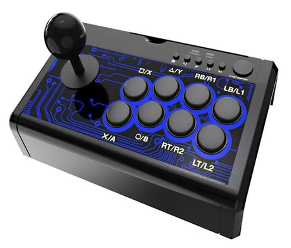 Controle Jogos Arcade Fliperama Compativel Playstation 3 Playstation 4 Xbox 360 Nintendo Switch