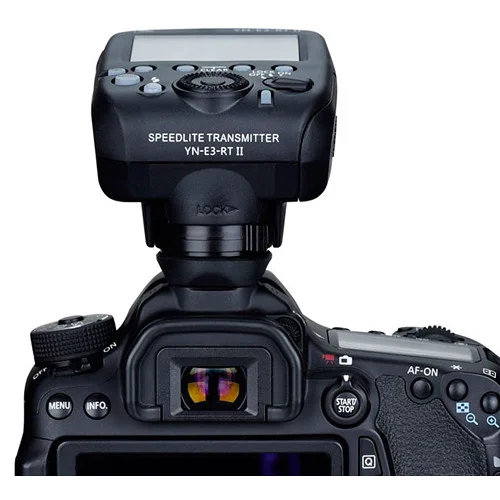 Transmissor Rádio Flash Ttl Yongnuo Yn-e3-rt Ii Para Canon