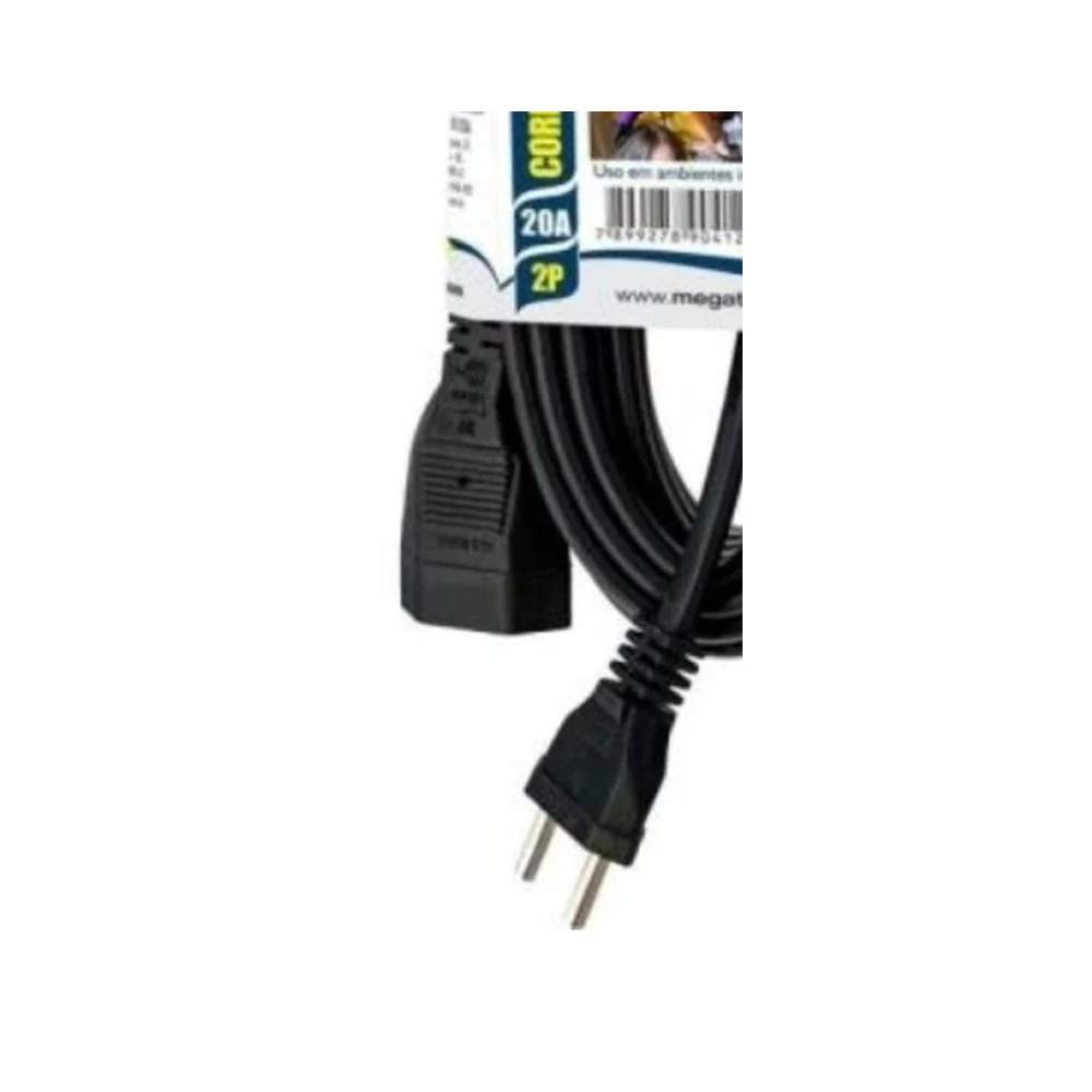 Imagem 3 de 5 do produto Cabo Prolongador 20a 2p 10 Metros Megatron