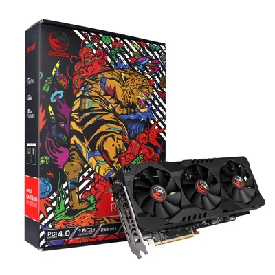 Placa De Video Amd Radeon Rx 6800xt 16gb Gddr6 256 Bits Triple-fan Graffiti Series - Pjrx6800gr616gbgs