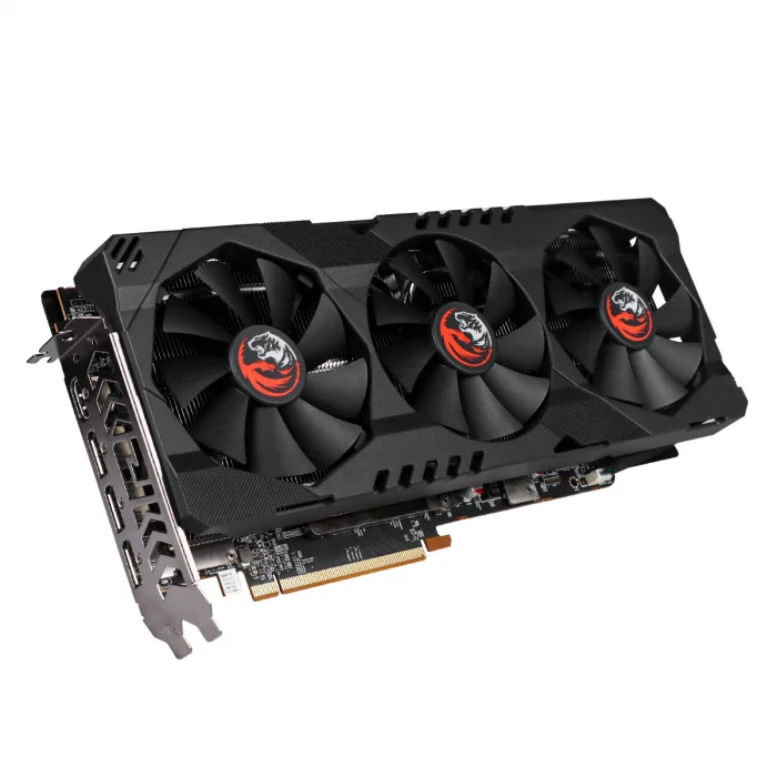 Imagem 4 de 5 do produto Placa De Video Amd Radeon Rx 6800xt 16gb Gddr6 256 Bits Triple-fan Graffiti Series - Pjrx6800gr616gbgs