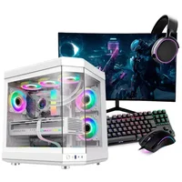 PC Gamer Completo Ryzen 7 5800x, RTX 4060 Ti, 64gb RGB Ddr4, SSD Nvme 1TB, 750w 80 Plus, Full White, Unr24-e.