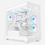 PC Gamer Completo Ryzen 5 5600x, RTX 4060, 16gb RGB Ddr4, SSD Nvme 500gb, 600w 80 Plus, Unr22-e
