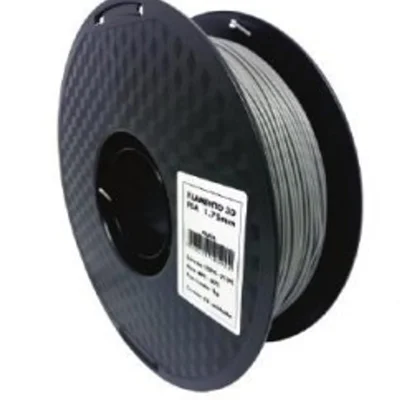 Filamento 3d - Pla Prata - Rolo 1kg (1.75mm) Der 4 - Mp