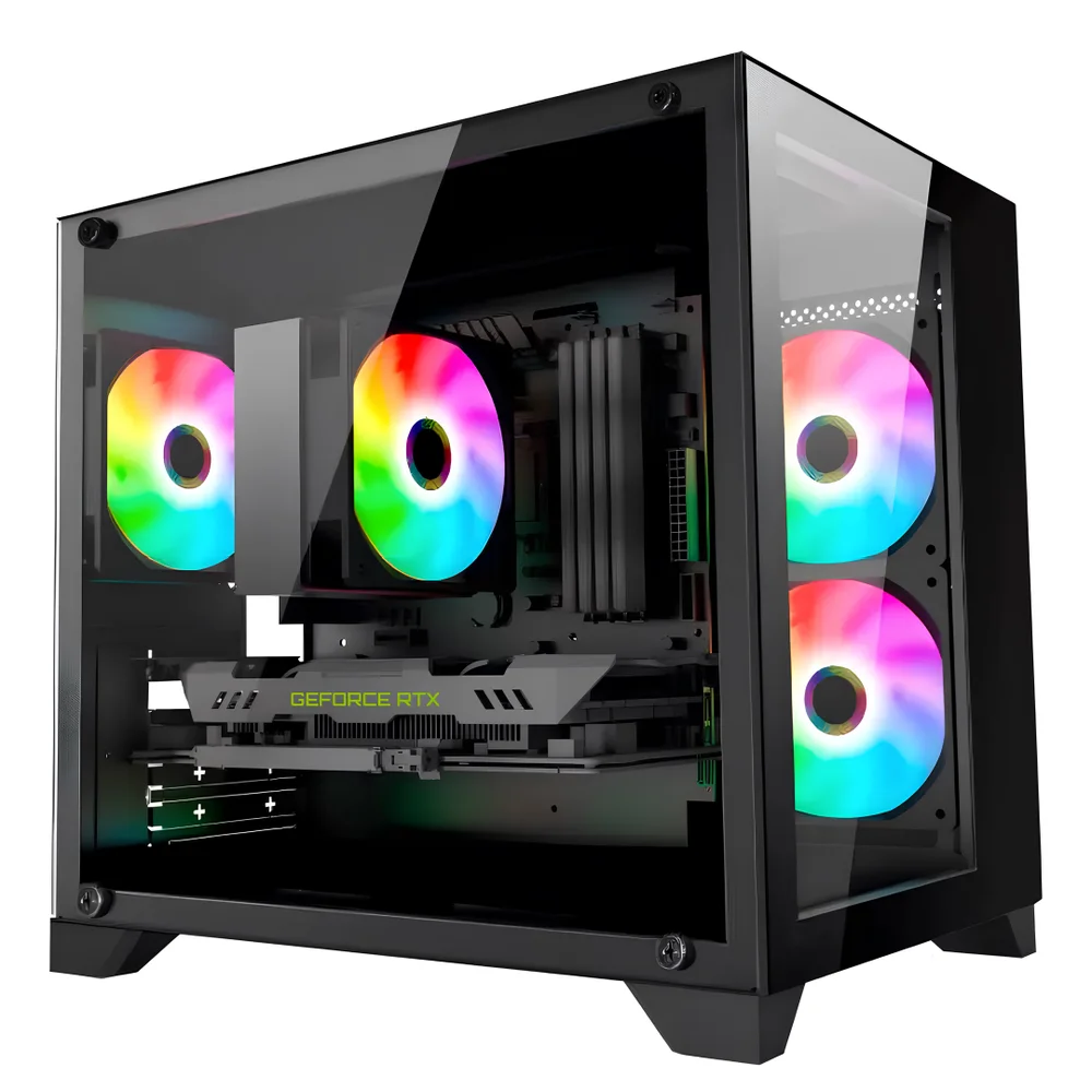 PC Gamer Ludic By Balão.info - Intel Core i5 12400f, Geforce RTX 3060 12gb, 16gb Ram, SSD 1TB, Fonte 600w 80 Plus - Pgbp-1237lud