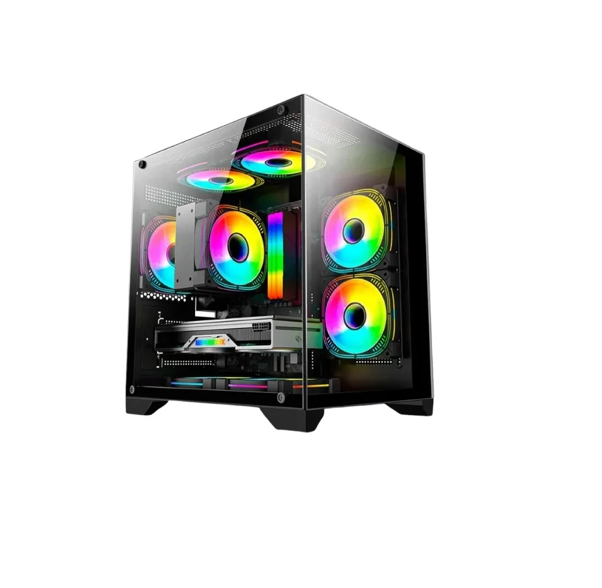 PC Gamer Balão.info Amd Ryzen 5 5500, Geforce RTX 4060 8GB, Memória 16gb Ddr4, SSD 480GB