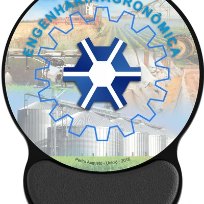 Mouse Pad Ergonômico - Office Engenharia Agronômica