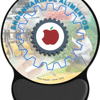 Mouse Pad Ergonômico - Office Engenharia De Alimentos