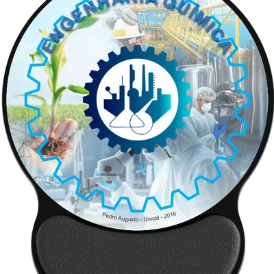 Mouse Pad Ergonômico - Office Engenharia Química